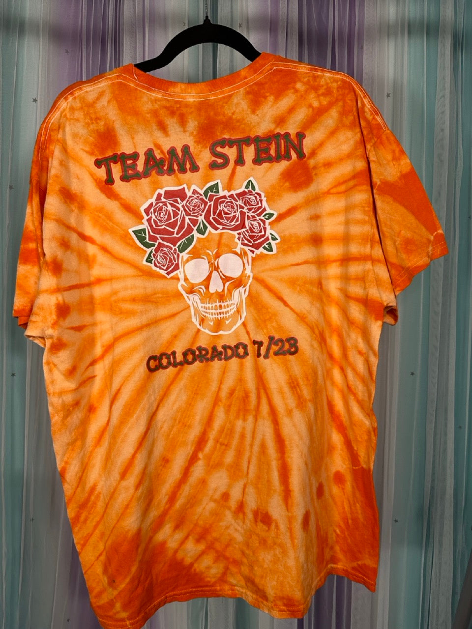 Orange Tie Dye