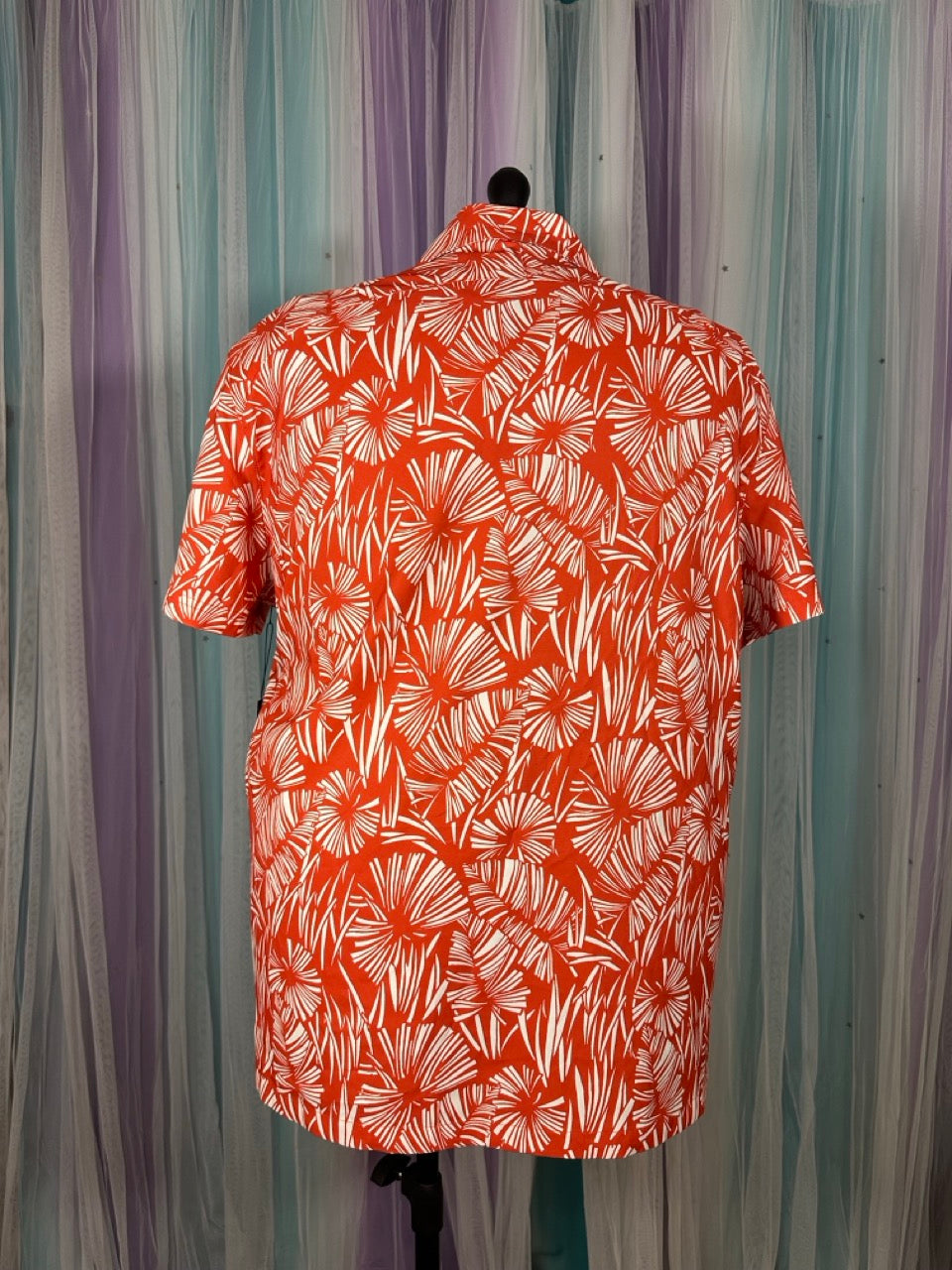 Orange Hawaiian Shirt