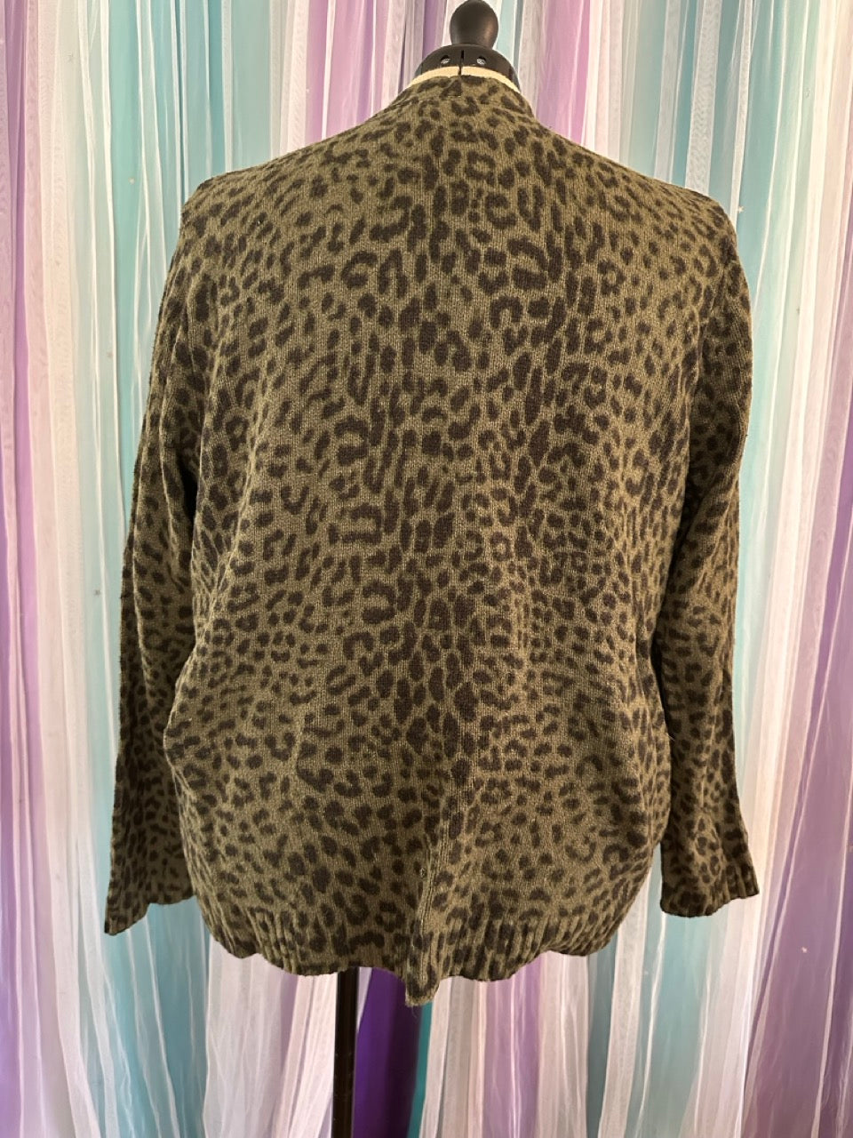 Animal Print Cardigan