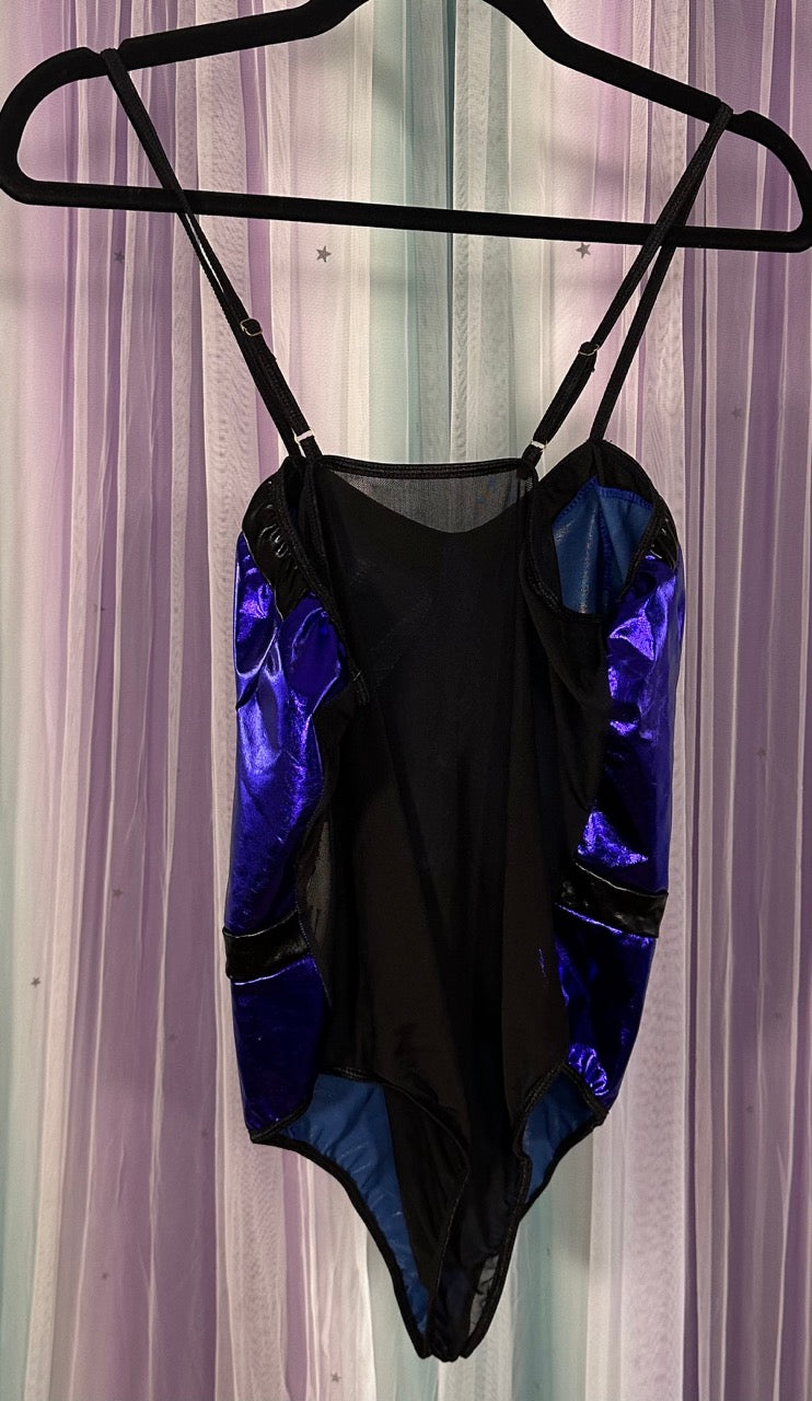 Purple Metallic Bodysuit