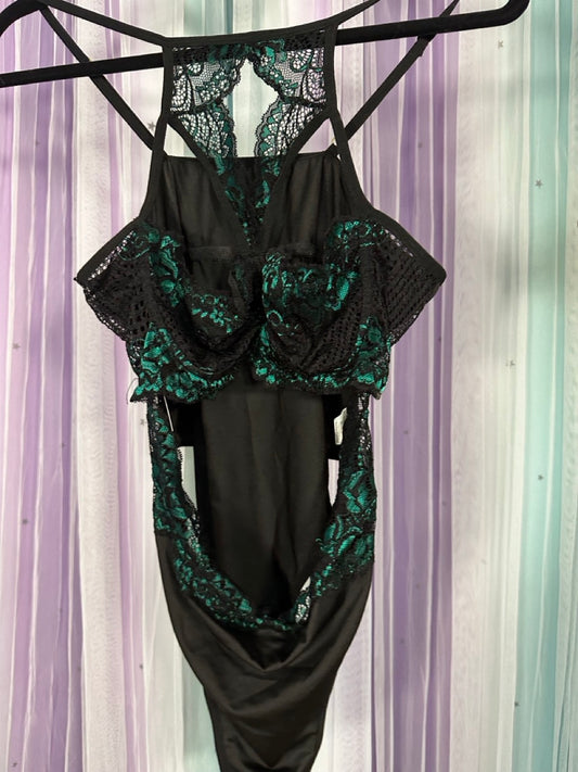 Green Lace Bodysuit