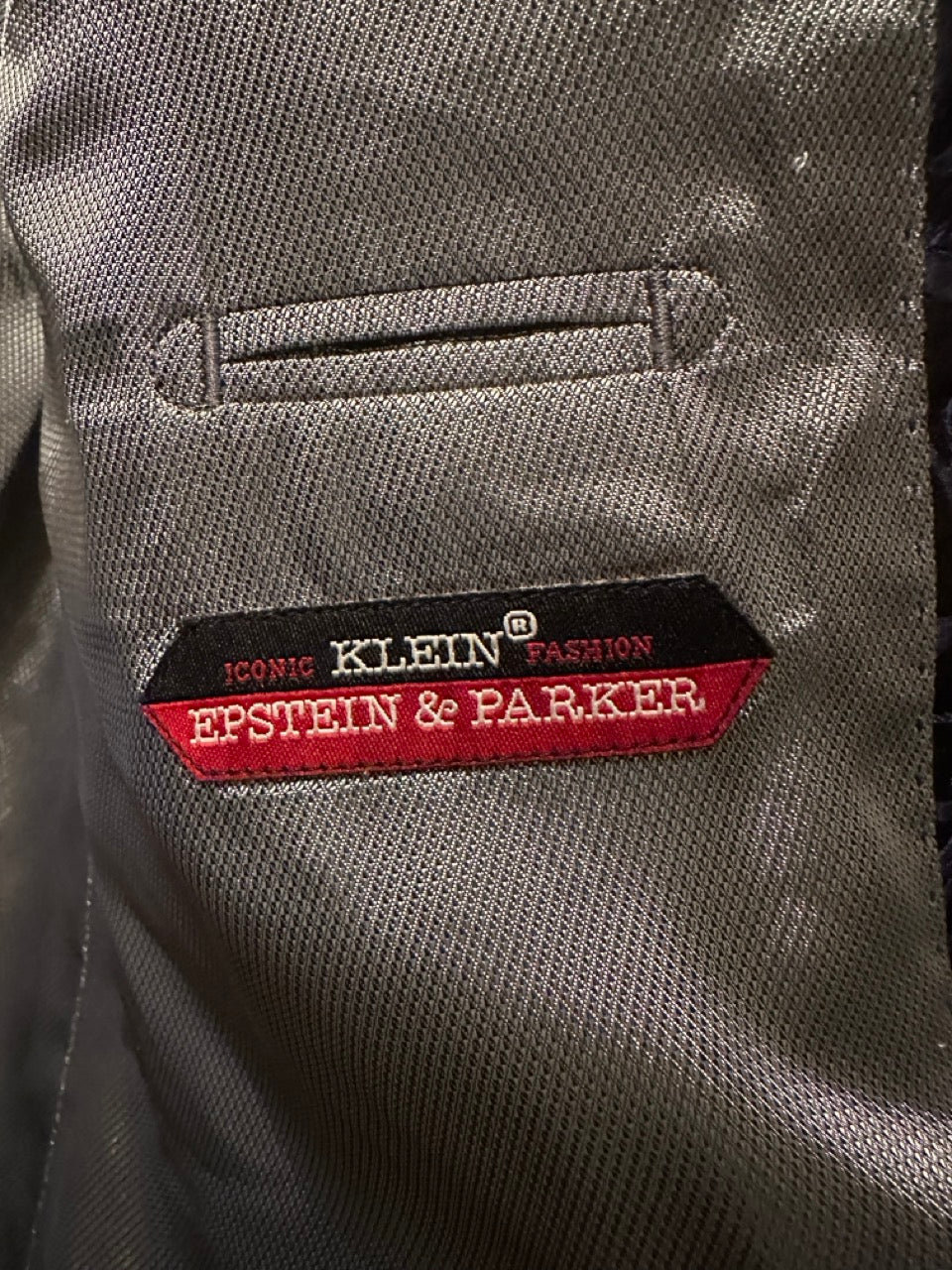 Klein Epstein & Parker Navy Suit Jacket