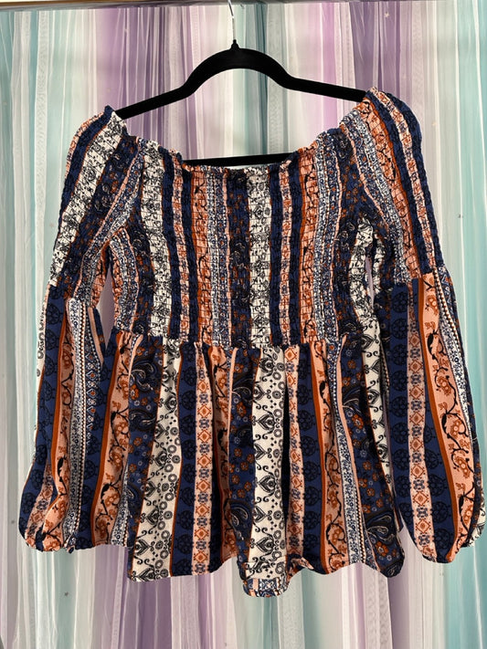 Boho off shoulder top