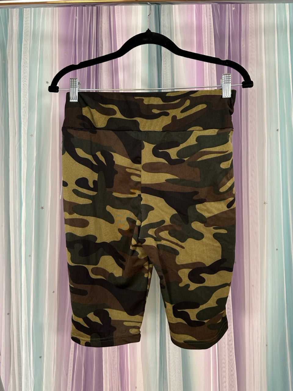 Camo Bike Shorts