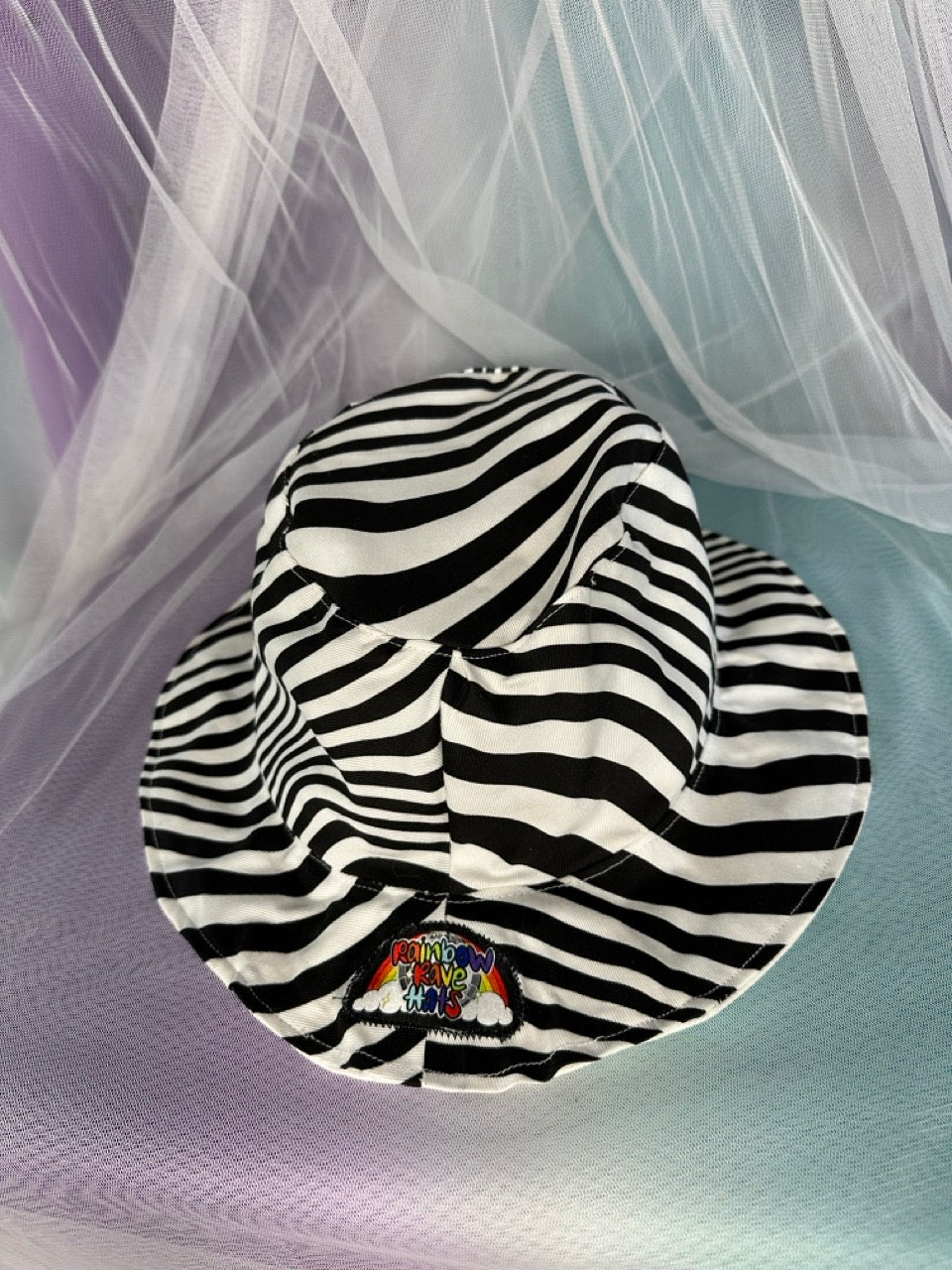 Rainbow Rave Hats Bucket Hats