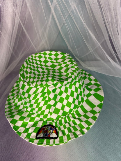 Rainbow Rave Hats Bucket Hats
