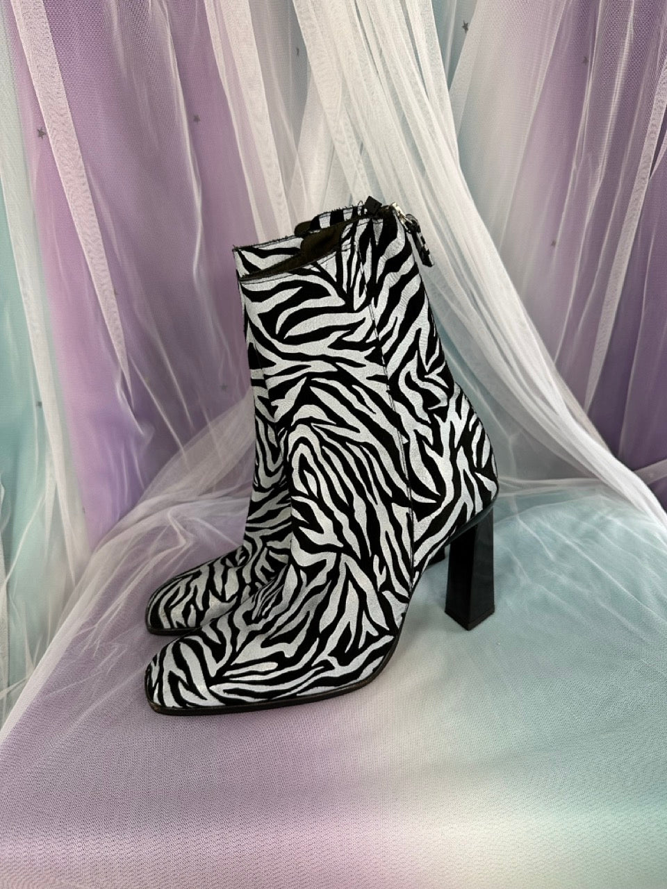 Zebra Booties