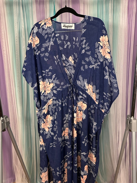 Blue Cover Up Dress