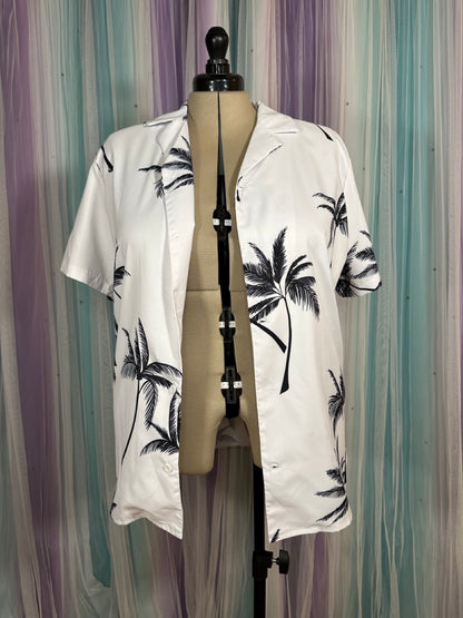 White Palm Tree Shirt