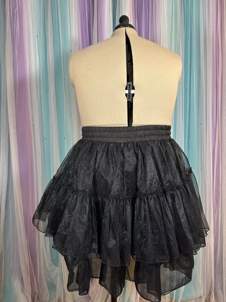Black Tulle Skirt