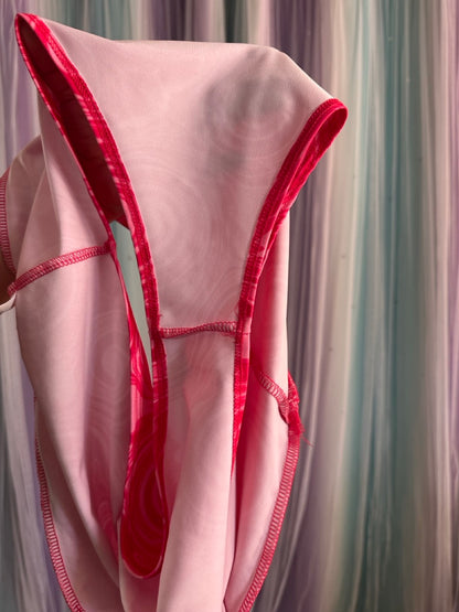 Pink Swirl Booty Shorts