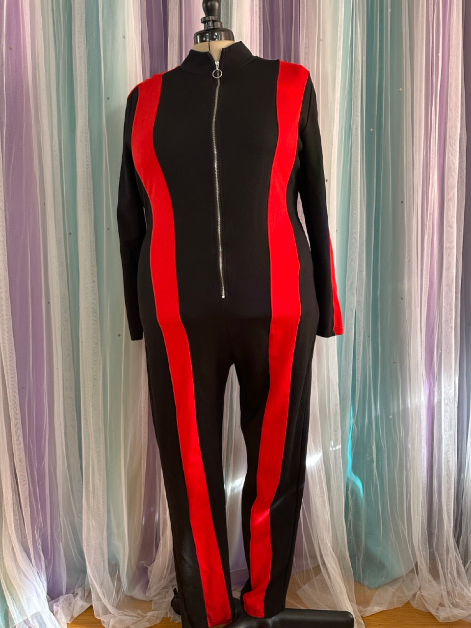 Red Race Catsuit