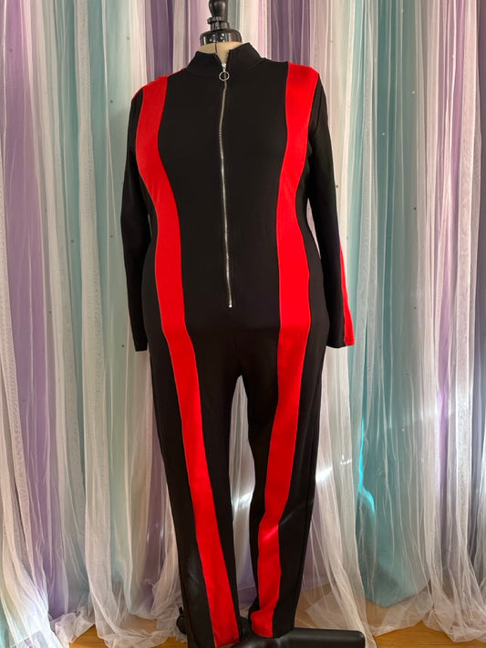 Red Race Catsuit