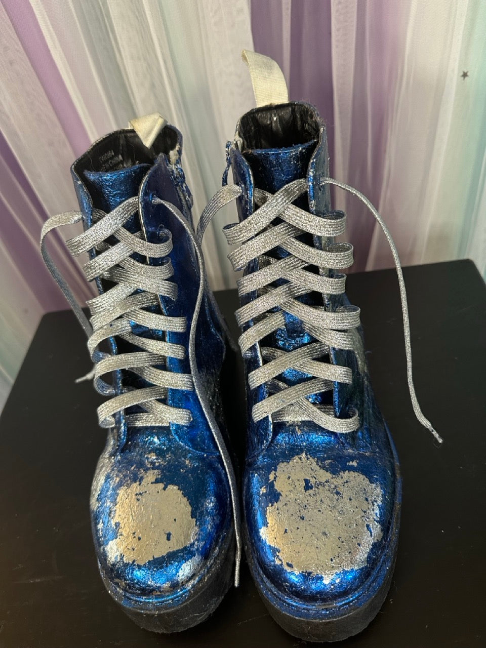 Thicc Original - Blue Foil Boots
