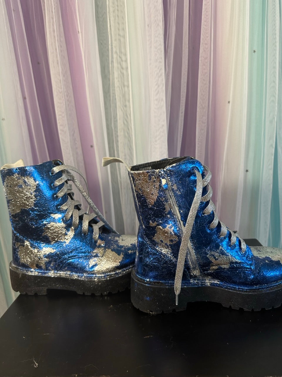 Thicc Original - Blue Foil Boots