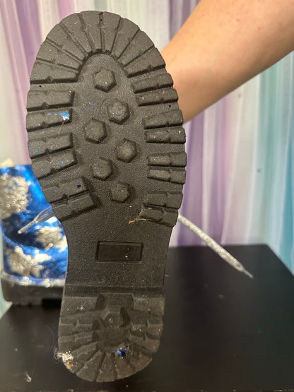 Thicc Original - Blue Foil Boots