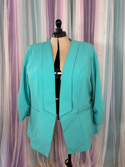Teal Blazer