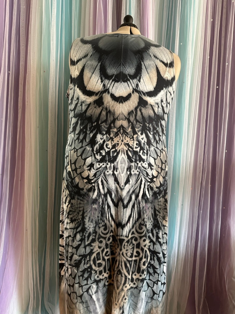 Grey Moth Dress