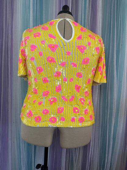 Alla Berman Vintage Sequin Top