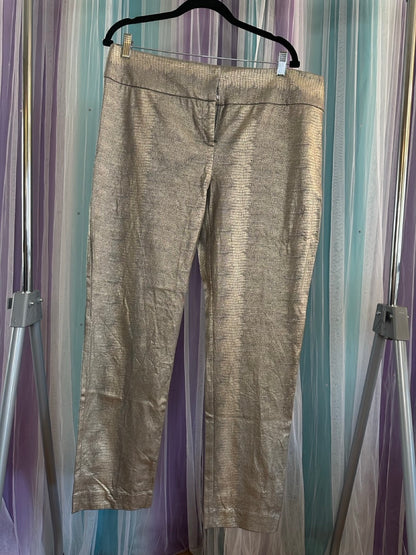 Gold Snakeskin Pants