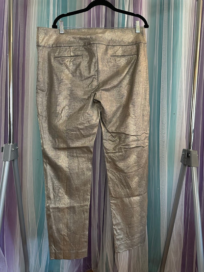 Gold Snakeskin Pants