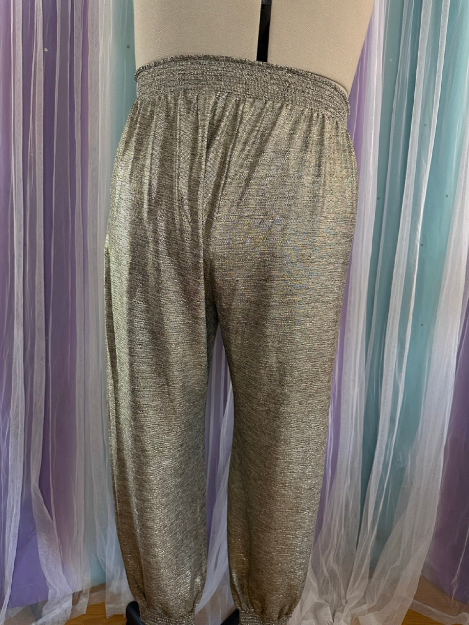 Silver Gold Haram Pants
