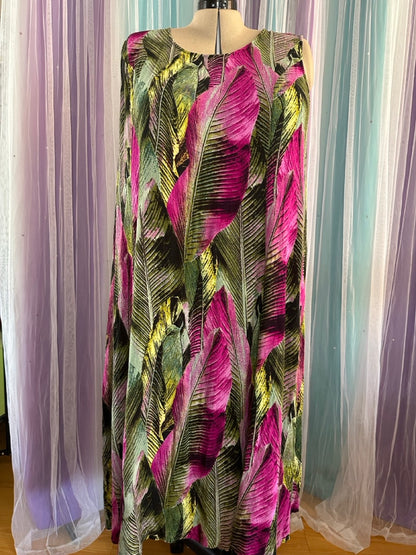 Palm Leaf Dress